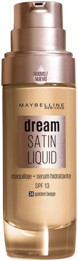 Maybelline Dream Satin Liquid Fond de Teint 24 Nude/Golden Beige 30ml