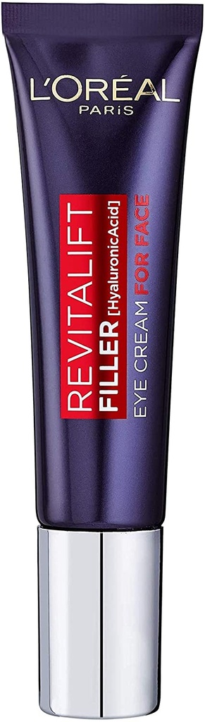 L'Oréal Revitalift Filler Anti-Âge À l'Acide Hyaluronique Soin Des Yeux Total Visage 30 ml