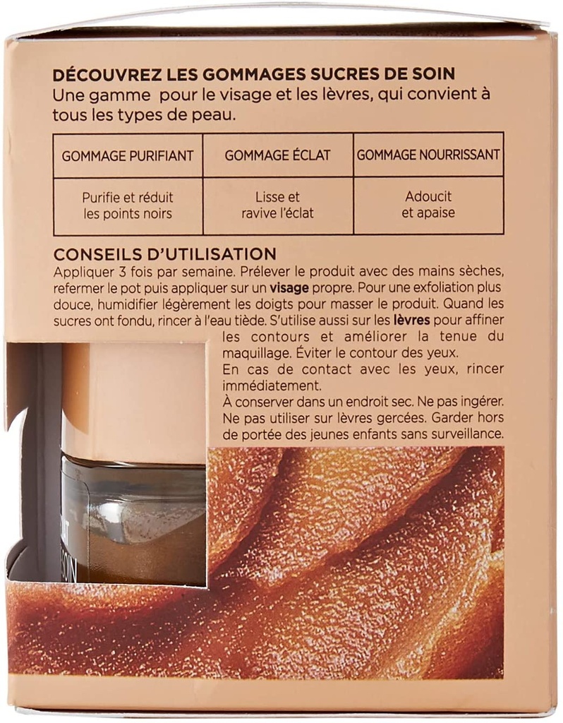 L'Oreal Gommage de Sucres Soin Éclat Raisin 50ml