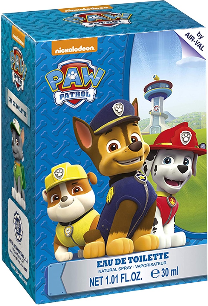 Parfum Nickelodeon Paw Patrol Eau de Toilette 30ml