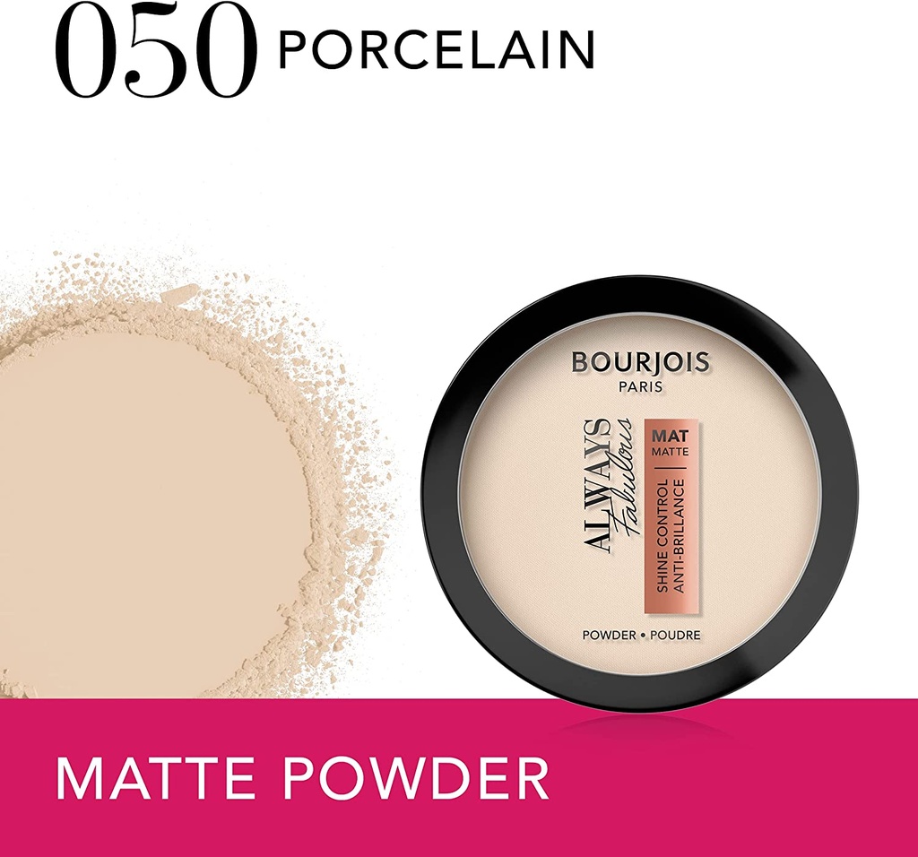 Bourjois Always Fabulous Poudre Compact n°50 Porcelaine