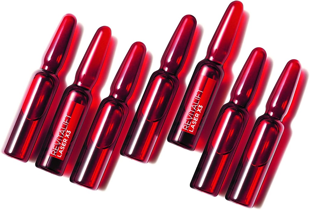 L’Oréal Revitalift Laser X3 Ampoules Effet Peeling À l'Acide Glycolique Cure de 7 Jours 7ml