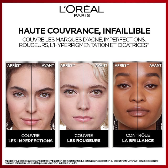 L'Oréal Infaillible 32h Matte Cover Fond De Teint 320 Sous Tons Rosés 30ml