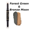 Max Factor Contouring Stick Ombre à Paupières Double Face 005 Forest Green & Bronze Moon