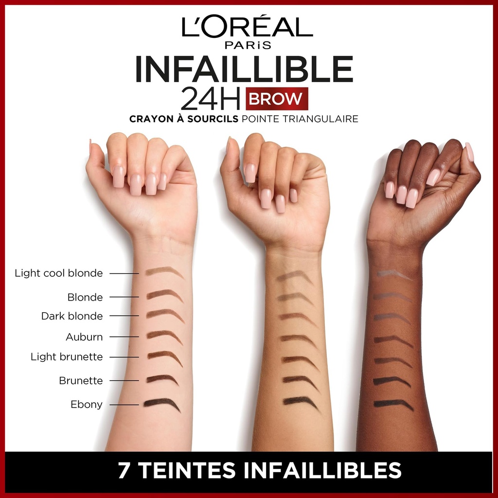L'Oréal Infaillible Brows 48h Micro Tatouage Ink Pen Feutre à Sourcils 5.0 Light Brunette 