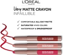 L'Oréal Infaillible Matte Lip Crayon 111 Little Chili 