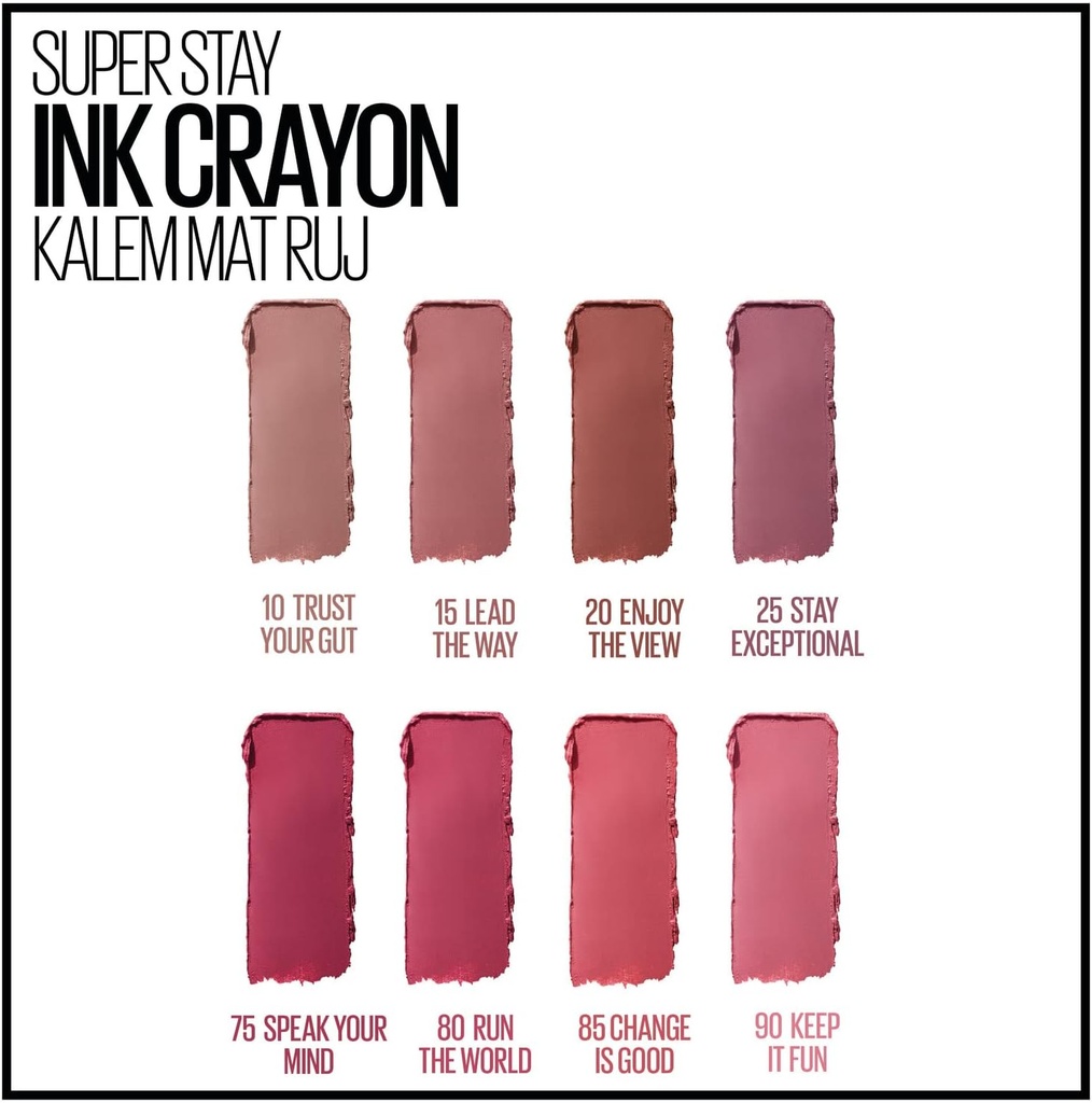 Maybelline Super Stay Ink Crayon à Lèvres 75 Speak Your Mind