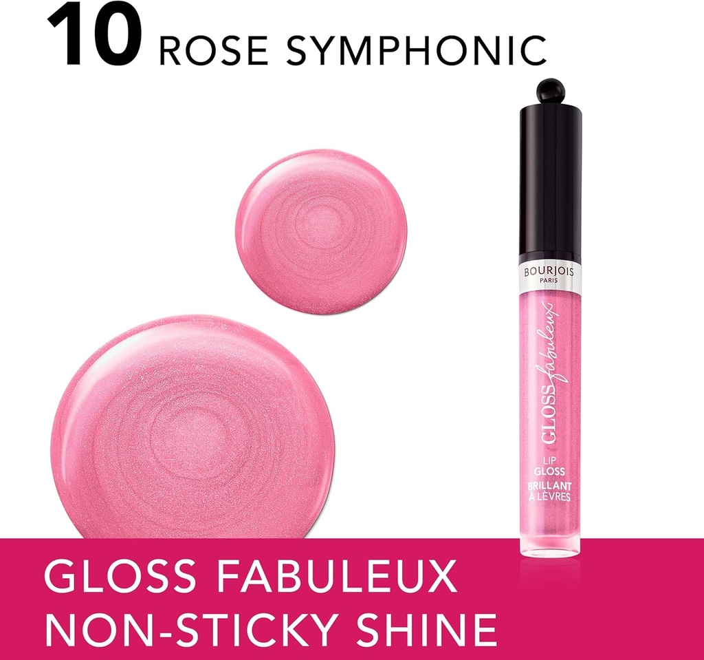 Bourjois Gloss Fabuleux 10 Rose Symphonic