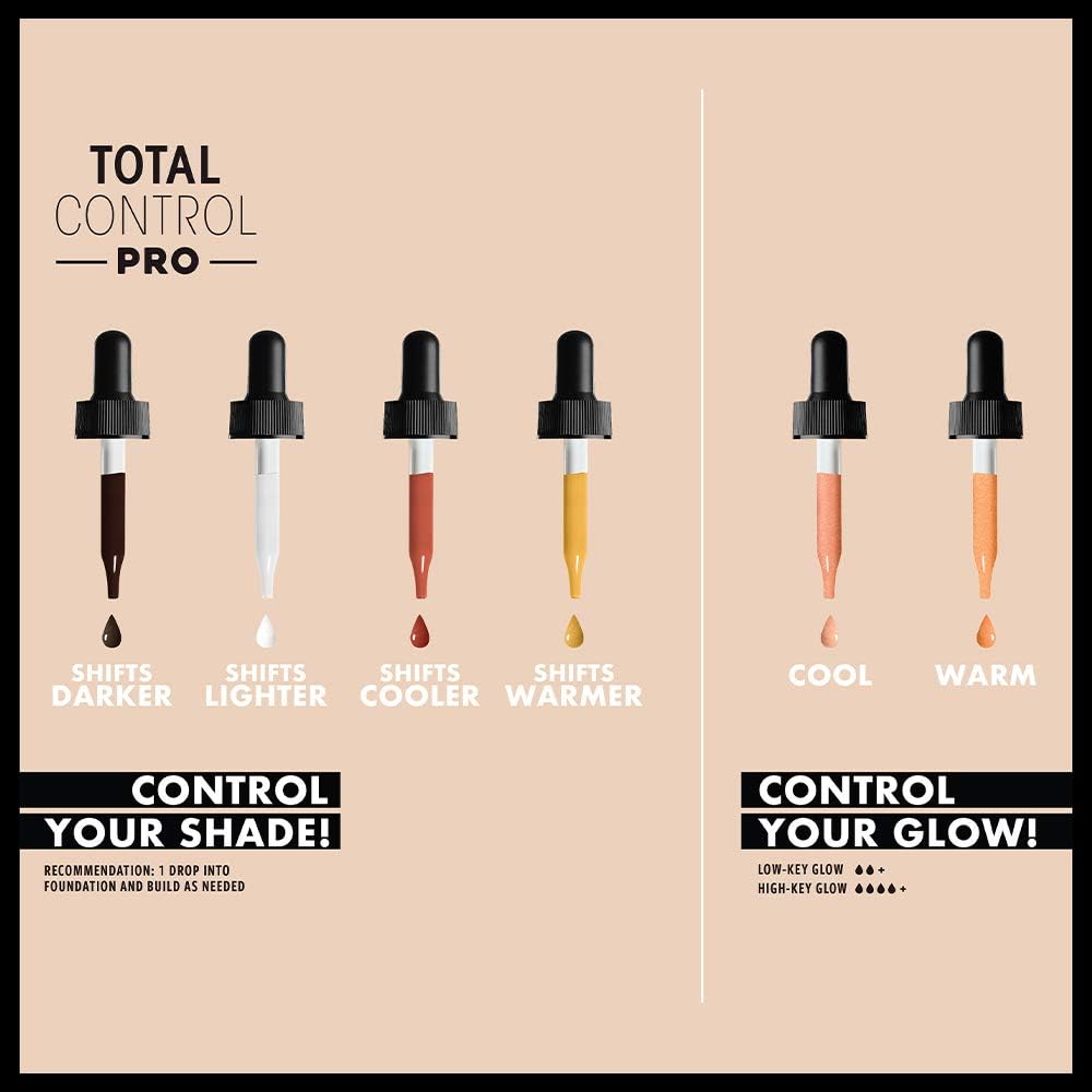 Nyx Total Control Pro Correcteur De Fond De Teint TCPHO1 Dark 13ml