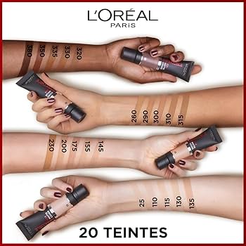 L'Oréal Infaillible 32H Matte Cover Fond de Teint 350 Sous Tons Dorés 30ml