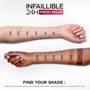 L'Oréal Infaillible 24h Fresh Wear Fond De Teint Poudre 260 Soleil Doré 9g