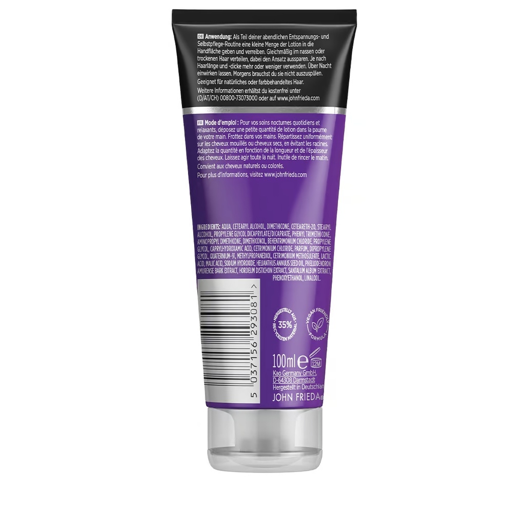 John Frieda Frizz Ease Lotion Miracle Nuit 100ml