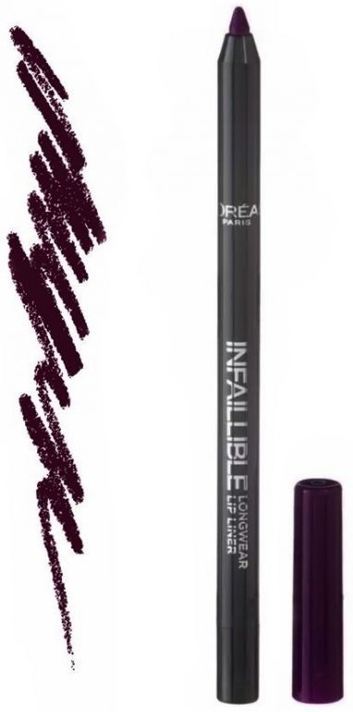 L'Oréal Infaillible Lip Liner Crayon Contour des Lèvres 107 Noir Nu