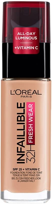 [LOR632] L'Oréal Infaillible 32H Fresh Wear Fond de Teint 245 Golden Honey 30ml