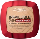 L'Oréal Infaillible 24h Fresh Wear Fond De Teint Poudre 220 Neutral 9g 
