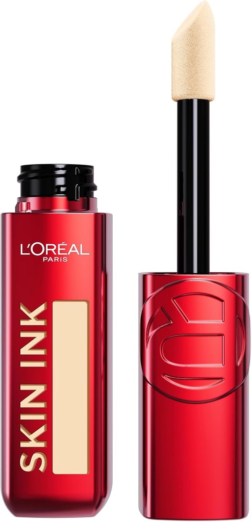 [LOR685] L'Oréal Skin Ink Fond De Teint Correcteur 2 En 1 100 Light Warm 15ml 
