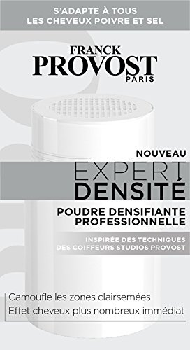 Franck Provost Expert Densité Homme Poudre Densifiante Pour Cheveux Poivre Et Sel 14g