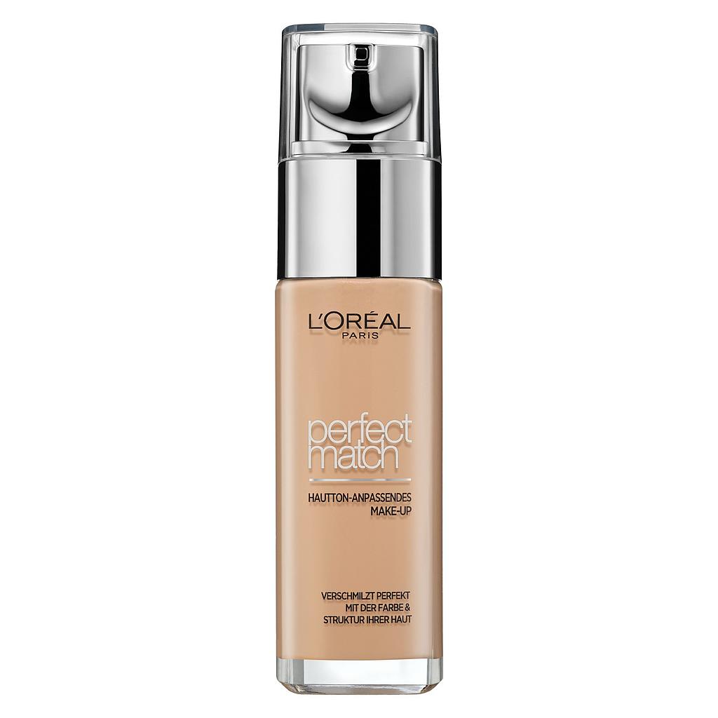 L'Oréal Perfect Match Fond de Teint Fluide 5.D Sable Doré 30ml 