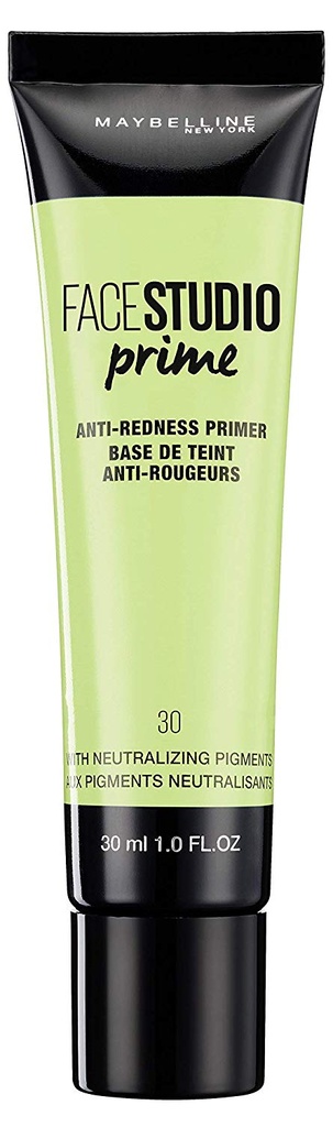 Maybelline Base de Teint Perfectrice Face Studio Prime N°30 Anti-Rougeurs
