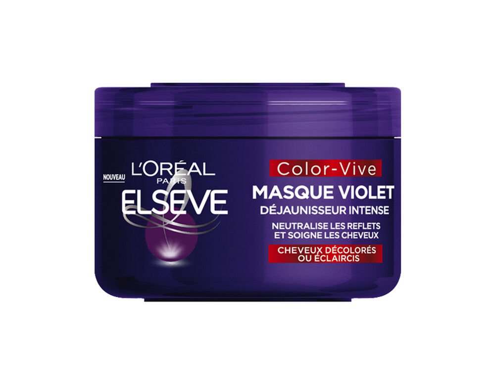 L'Oréal Elseve Color Vive Masque Violet Déjaunisseur Intense 250ml