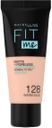 Maybelline Fit Me Matte & Poreless Fond de Teint Fluide 128 Beige Doré 30ml
