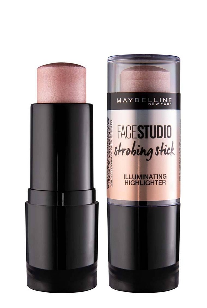 [MAY457] Maybelline Face Studio Strobing Stick Highlighter 100 Light-Iridescent 9g