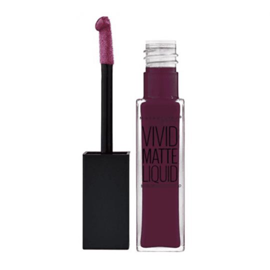 Maybelline Vivid Matte Liquid Rouge à Lèvres 45 Possessed Plum