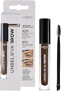 [LOR724] L'Oréal Unbelievabrow Gel A Sourcils Longue Tenue 108 Dark Brunette 3.4ml