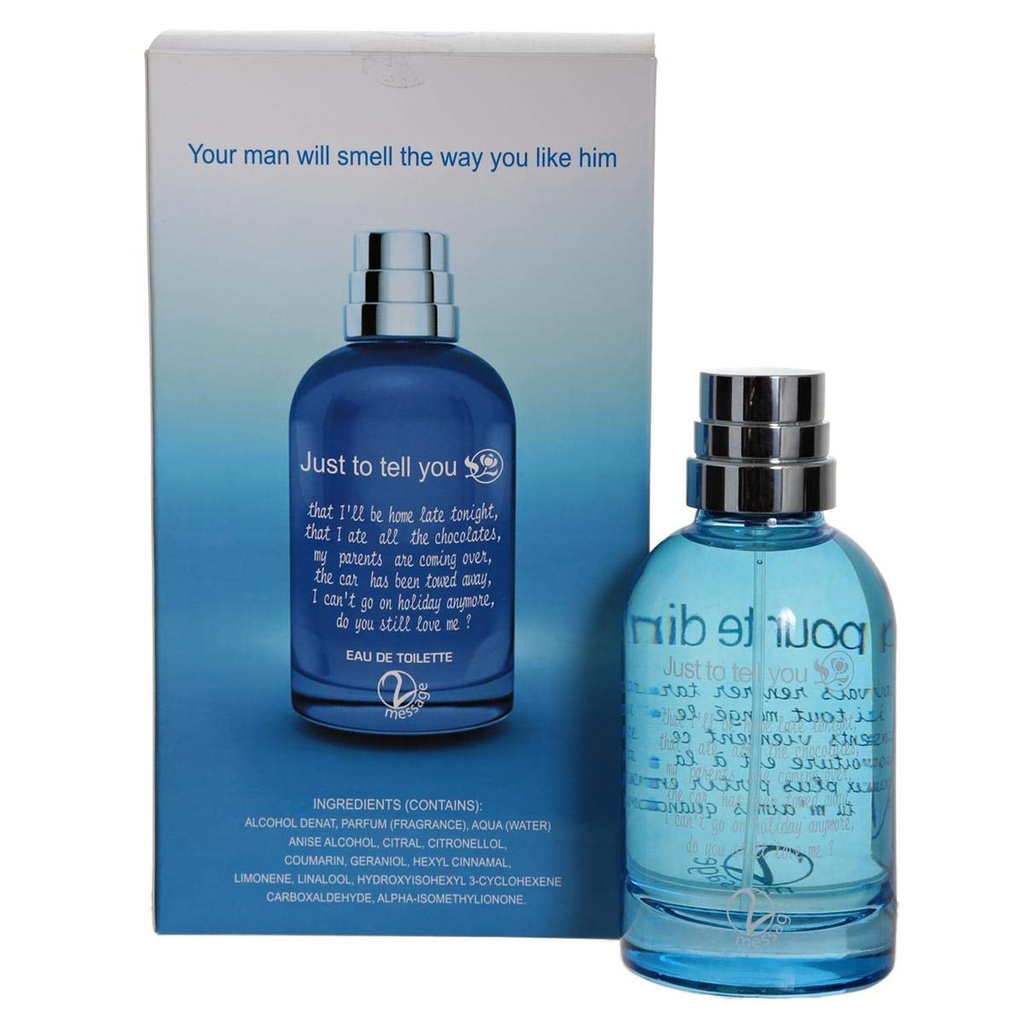 Just To Tell You EDT Pour Homme N°2 Aromatique Frais