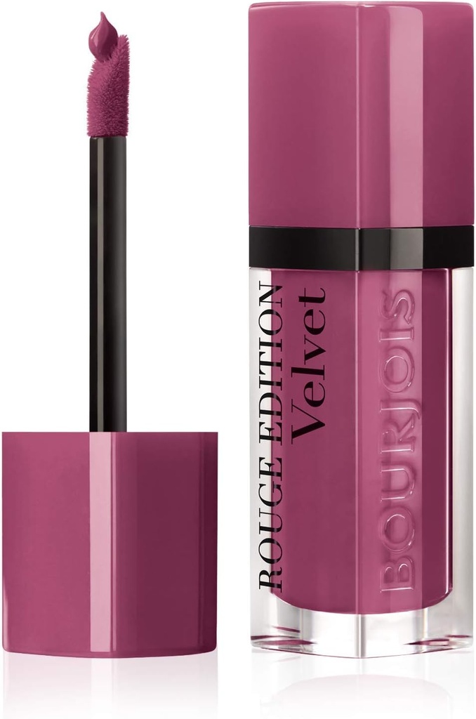 [BOU108] Bourjois Rouge à Lèvres Liquide Rouge Edition Velvet 36 In Mauve 7.7ml
