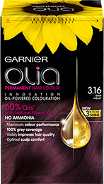 Garnier Olia Coloration Permanente à l’Huile Sans Ammoniaque 3.16 Deep Violet