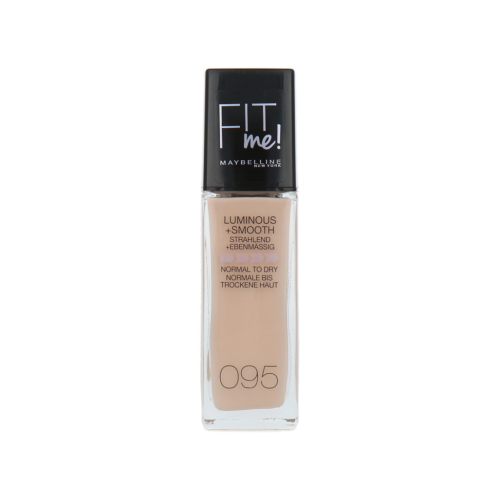 [MAY441] Maybelline Fit Me Luminous & Smooth Fond de Teint 095 Fair Porcelain 30ml