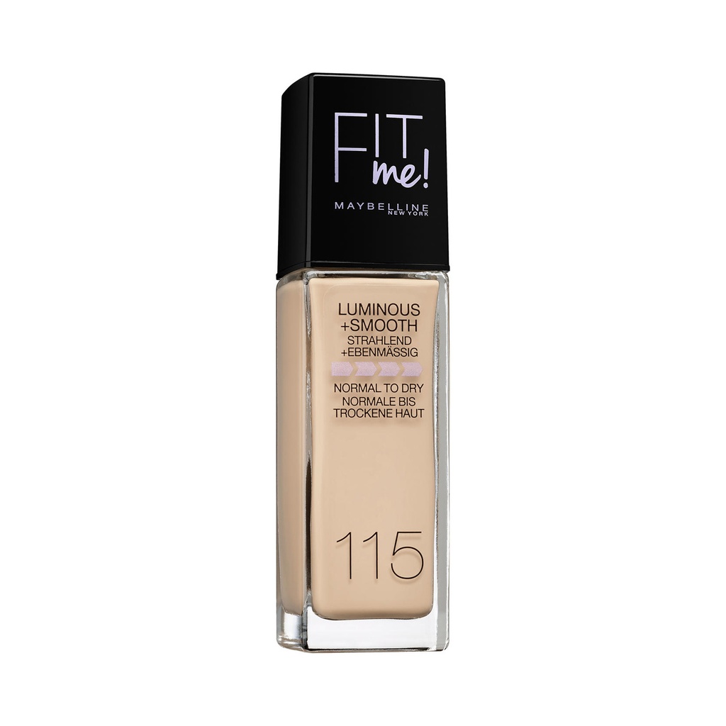 Maybelline Fit Me Luminous & Smooth Fond de Teint 115 Ivory 30ml