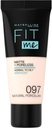 Maybelline Fit Me Matte & Poreless Fond de Teint Fluide 097 Natural Porcelain 30ml