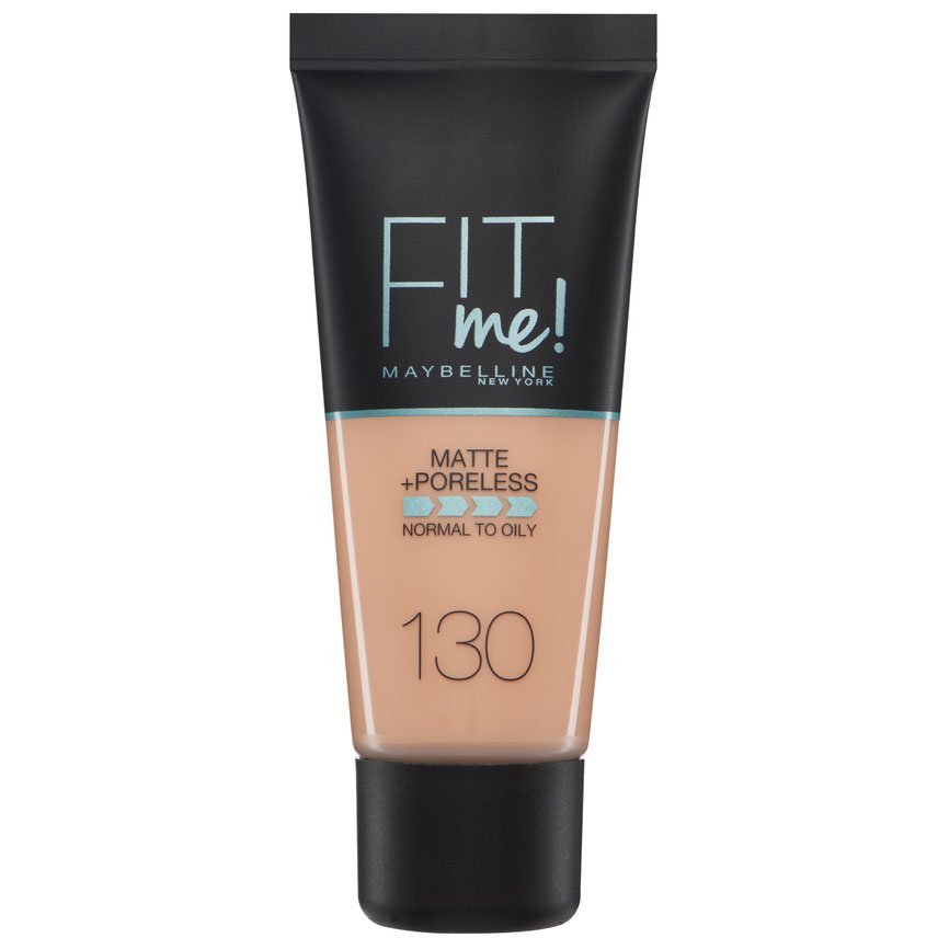Maybelline Fit Me Matte & Poreless Fond de Teint Fluide 130 Buff Beige 30ml