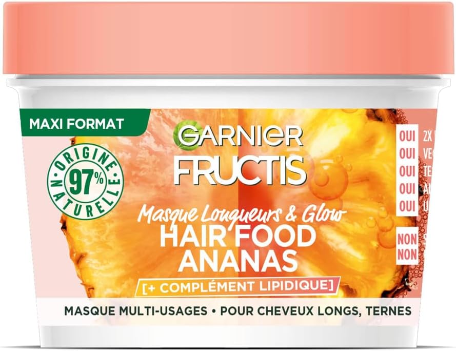 Garnier Fructis Hair Food Masque Nourrissant à l'Ananas 390ml