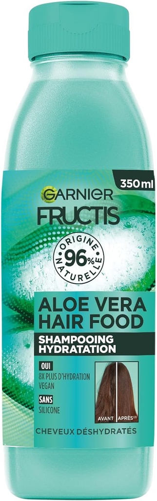 Garnier Fructis Hair Food Shampooing Hydratant à L'Aloe Vera Cheveux Normaux à Secs 350ml