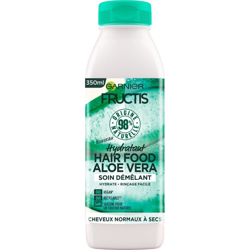 Garnier Fructis Hair Food Soin Démêlant Hydratant à L'Aloe Vera Cheveux Normaux à Secs 350ml