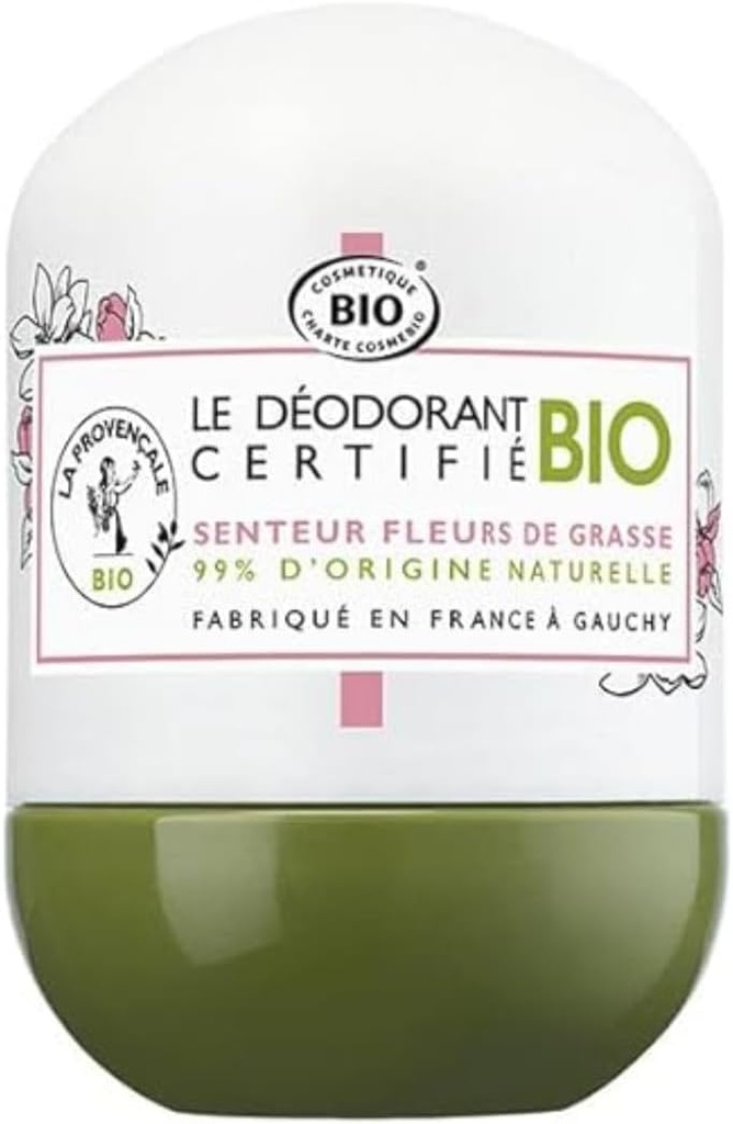 La Provençale Déodorant Roll-on 48h Bille Douceur Senteur Fleur de Grasse 50 ml