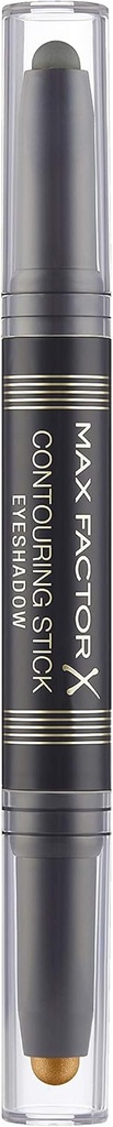 [MAX36] Max Factor Contouring Stick Ombre à Paupières Double Face 005 Forest Green & Bronze Moon