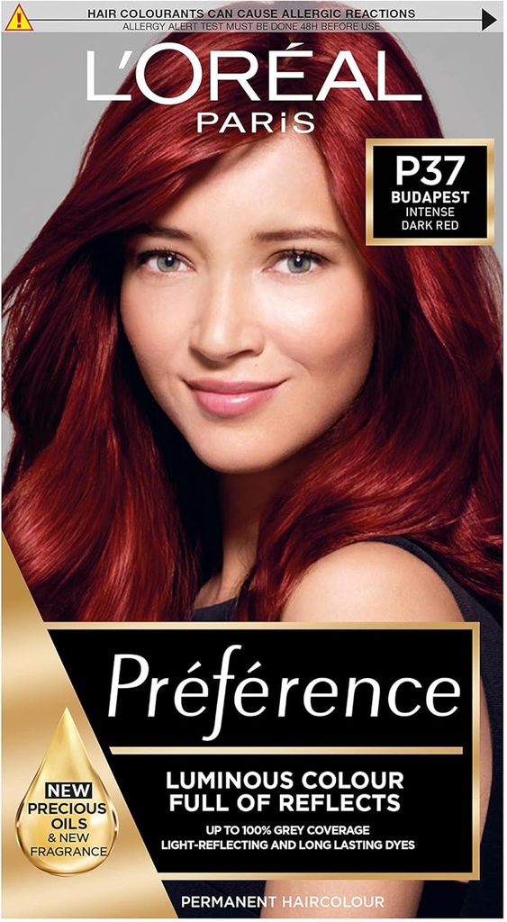 L'Oréal Préférence Coloration Permanente 3.66 Budapest 