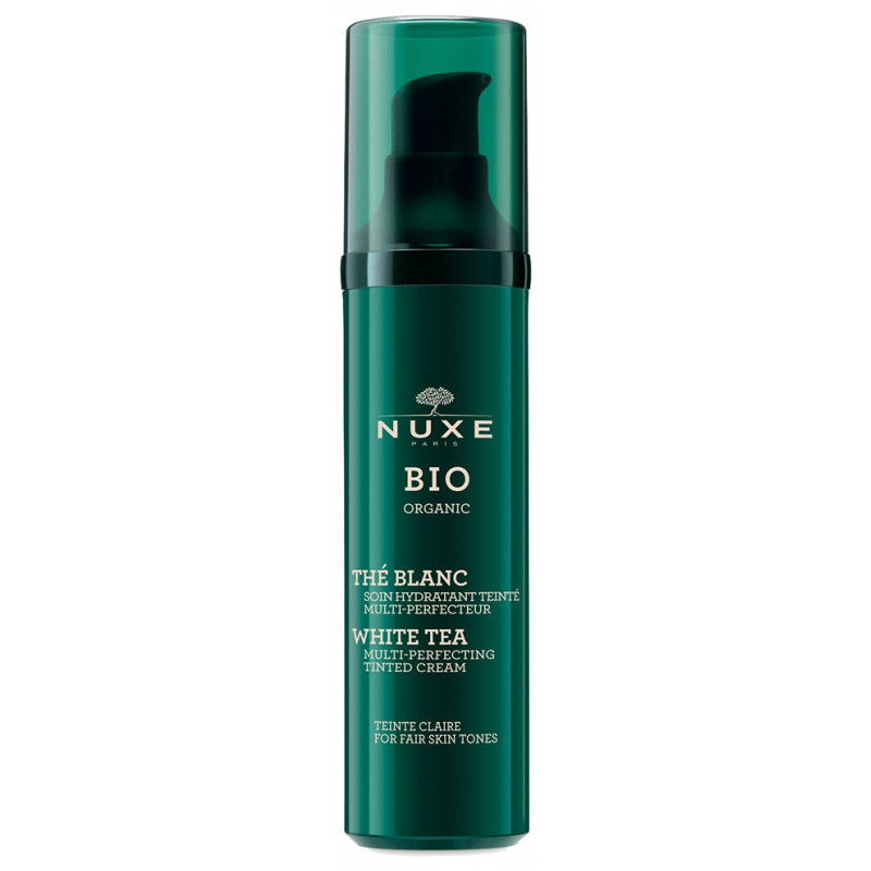 Nuxe Bio Organic Thé Blanc Soin Hydratant Teinté Multi-Perfecteur Teinte Claire