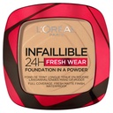 L'Oréal Infaillible 24h Fresh Wear Fond De Teint Poudre 200 Sable Doré 9g