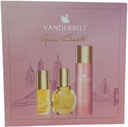 Vanderbilt Coffret Gloria Vanderbilt Eau De Toilette 30ml + Vaporisateur de Sac 15ml + Déo Spray Parfumant 150ml
