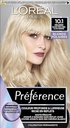 L'Oréal Préférence Coloration Permanente 10.1 Heksinki