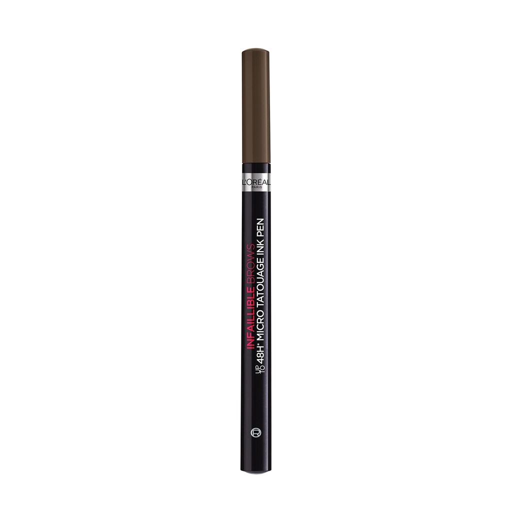 [LOR614] L'Oréal Infaillible Brows 48h Micro Tatouage Ink Pen Crayon Sourcils 01 Ebony