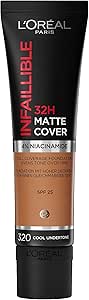 L'Oréal Infaillible 32H Matte Cover Fond de Teint 320 Sous Tons Rosés 30ml