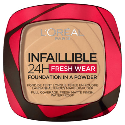L'Oréal Infaillible 24h Fresh Wear Fond De Teint Poudre 200 Sable Doré 9g