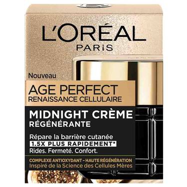 [LOR542] L'Oréal Age Perfect Midnight Crème Régénérante 50ml