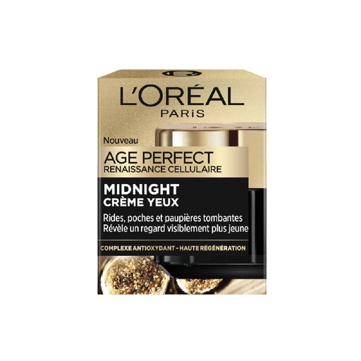 [LOR541] L'Oréal Age Perfect Midnight Crème Yeux 15ml